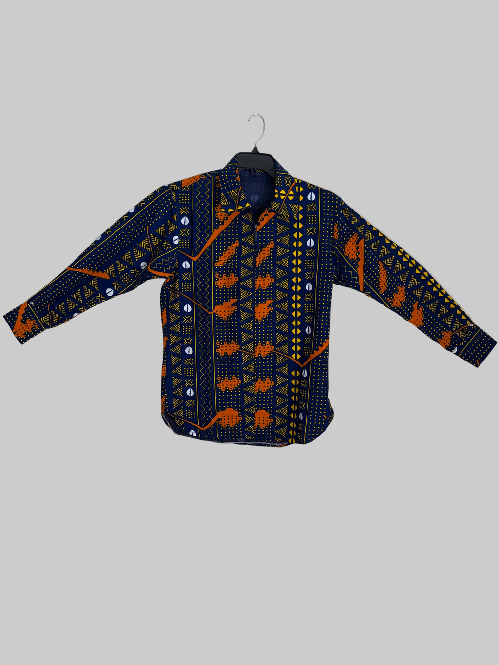 African dashiki shirt for men is a traditional garment originally from West Africa. Characterized by its vibrant colorful African prints. Typically made from cotton. This shirt is versatile for casual or formal wear
