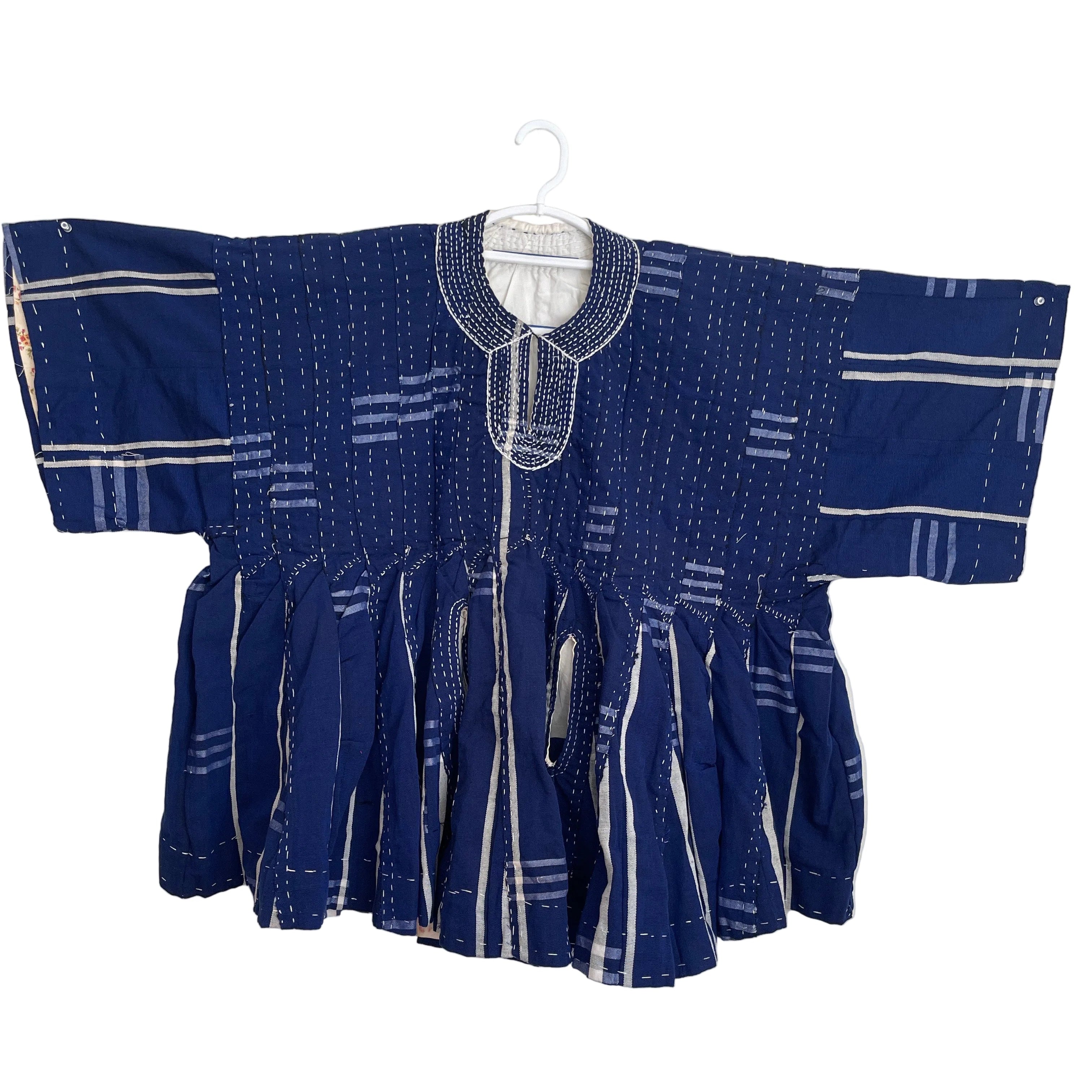 Africa Handwoven Fugu/Smock Patterned Blue