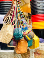 Handwoven African shoulder bags for women- Artisan Crafted